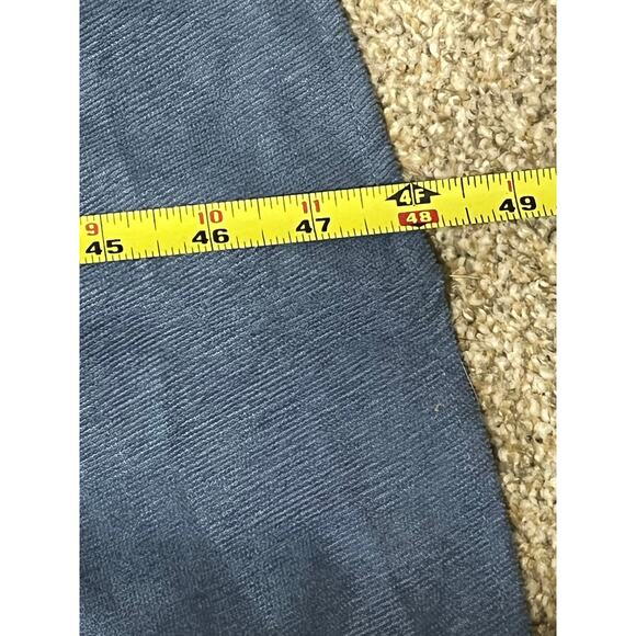 Blue Cottagecore Maxi Dress with Corduroy Skirt - Size Womens 1X - Picture 4 of 5